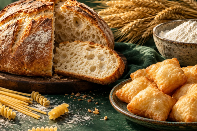 Хлеб и баурсаки